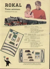 catalog ROKAL 1963 miniature trains gap TT 12 mm - .au Pelican F aa