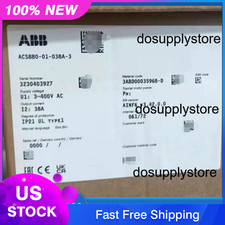 1PC New Original ABB ACS880-01-038A-3 18.5KW Inverter Via DHL/Fedex US Free TAX