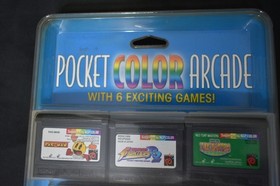 Neo Geo Pocket Color Arcade Console With 6 Games Blisterpack