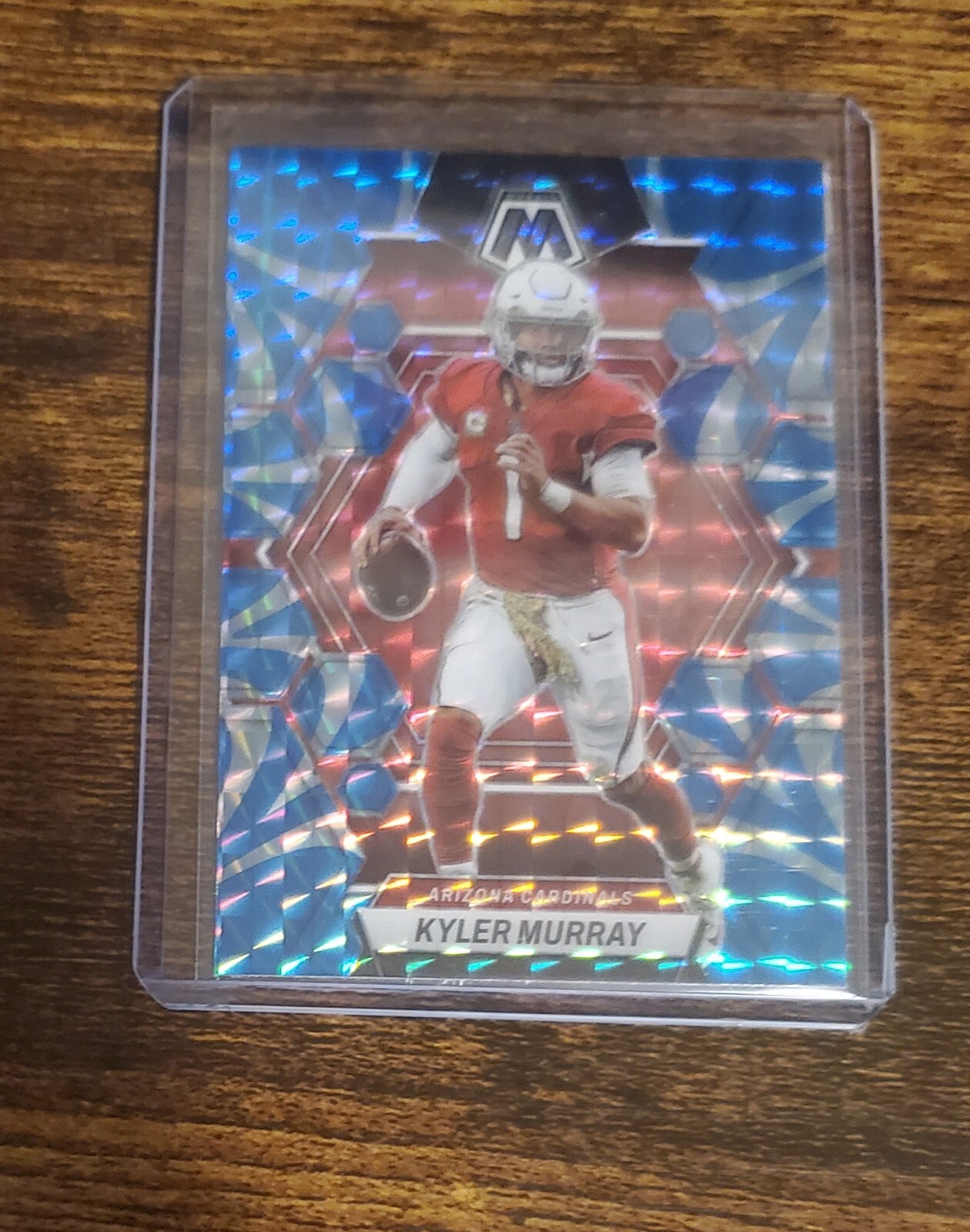 2023 Panini Mosaic Kyler Murray Reactive Blue Prizm #1 Arizona Cardinals