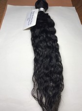 10A VIRGIN BRAZILIAN BUNDLE WEAVE NATURAL CURLY WAVE 18" 1B