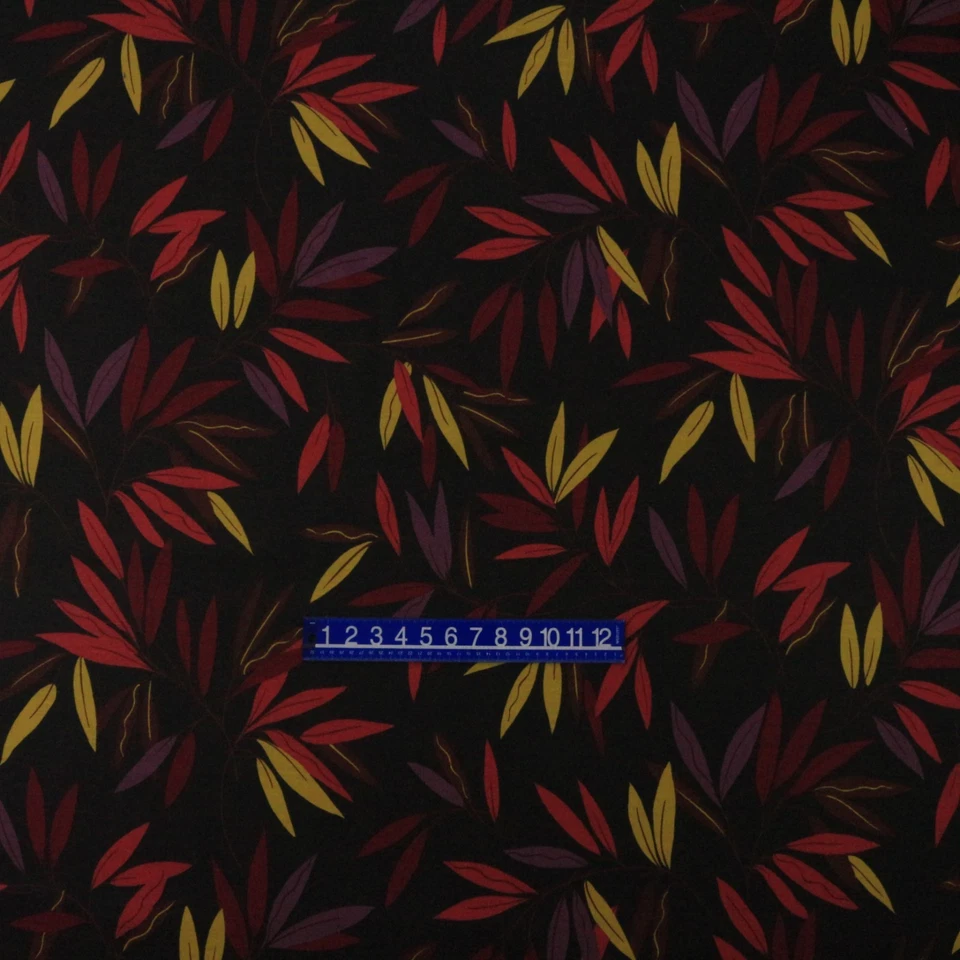 СОВРЕМЕННАЯ ХЛОПЧАТОБУМАЖНАЯ ТКАНЬ COLLIER CAMPBELL С ОКРАШЕННЫМИ ИВОВЫМИ ЭМАЛЯМИ ИЗ ЛИСТЬЕВ НА ЯРДАХ 54 ДЮЙМА ШИРИНА - Изображение 2 из 4