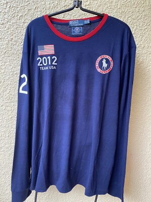 POLO RALPH LAUREN 2012 UNITED STATES MENS OLYMPIC TEAM USA #12 SZ
