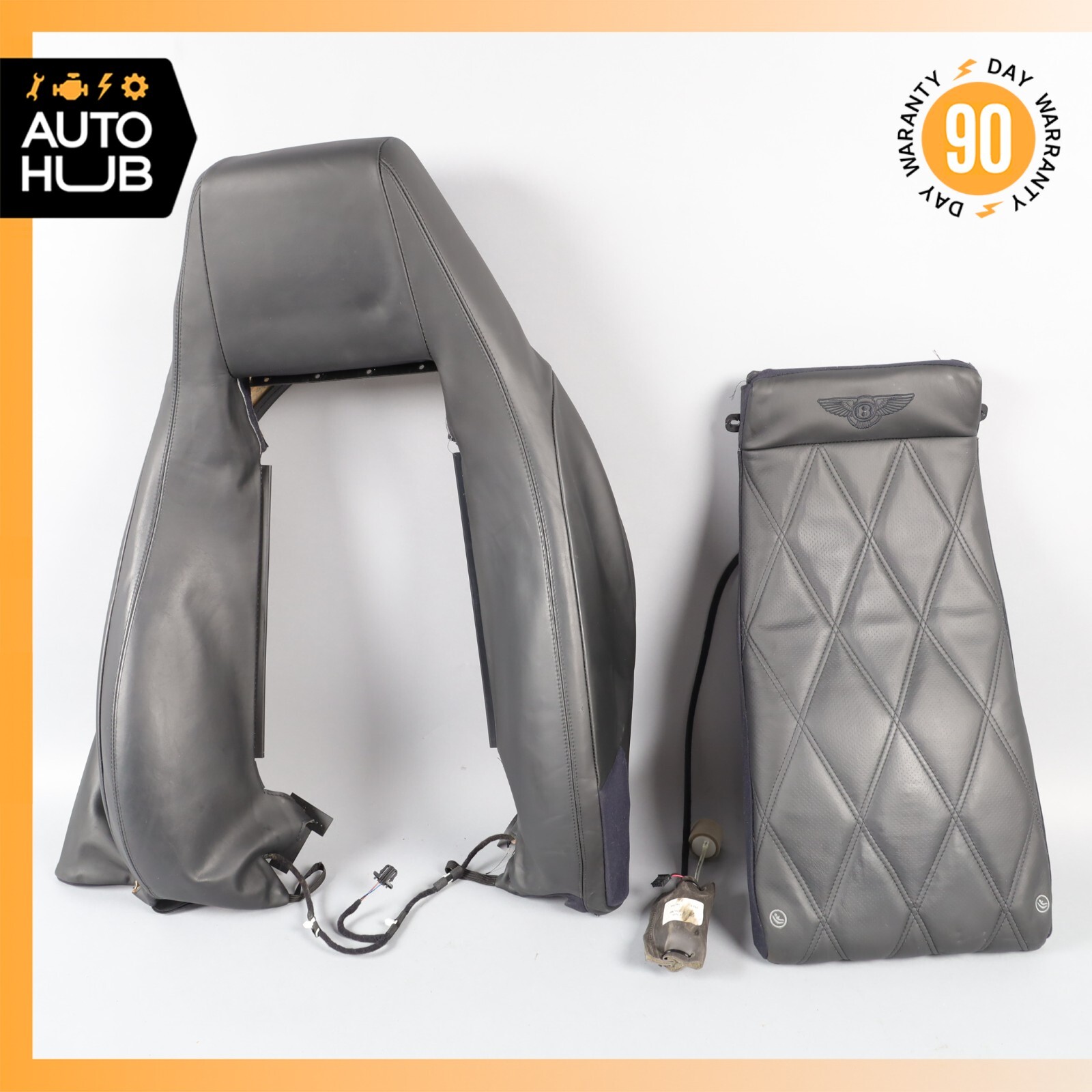 03-10 Bentley Continental GT Front Right Side Top Upper Seat Cushion OEM 31k