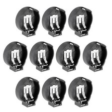 10 Pcs DIY CR2430 Coin Cell Button Battery Holder Socket