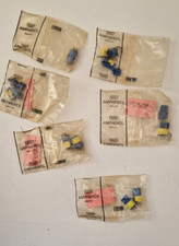 Lot of 6 pieces of AMPHENOL 3 PIN PARTS NEW