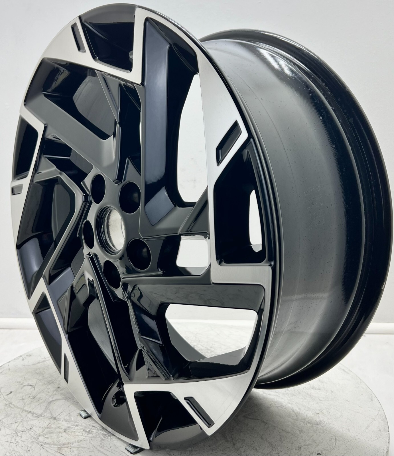 19x7.5 ET51 5x4.5 Machined Black Wheel Kia Sportage 52910DW300 74643 ...