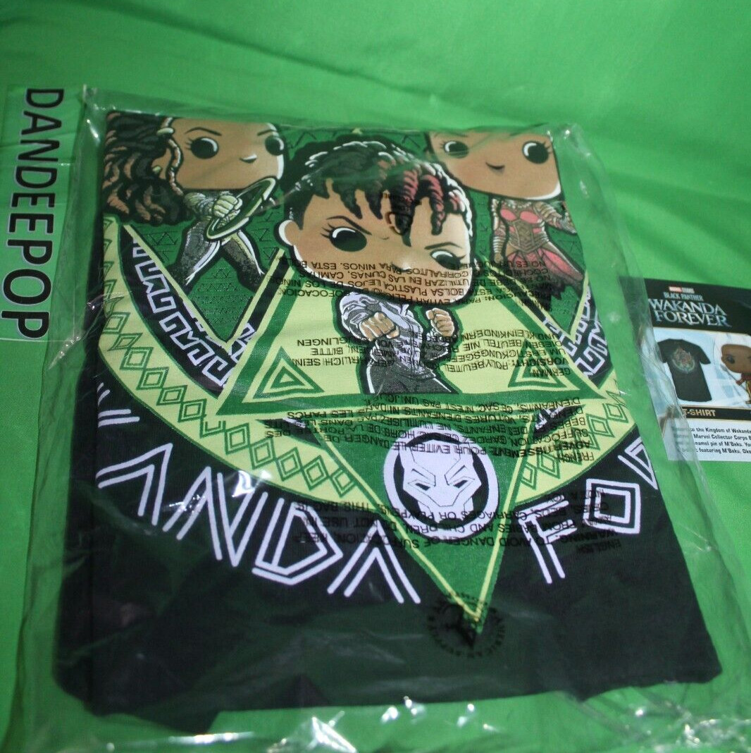 Lootcrate Marvel Collector Corps Black Panther  Pop Tee Wakanda Forever Large image 3