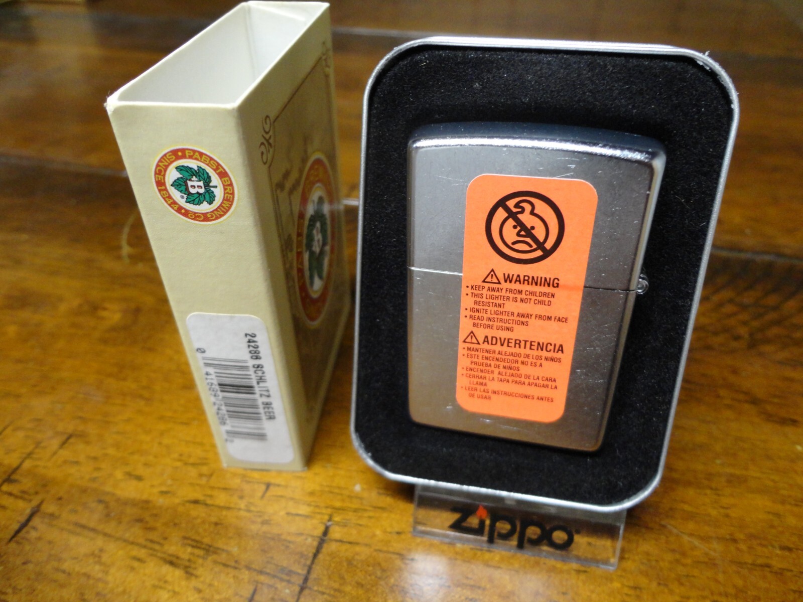 SCHLITZ BEER ZIPPO LIGHTER MINT IN BOX 2007 eBay