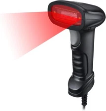Adesso NuScan 1600U 1D Handheld CCD Barcode Scanner USB 