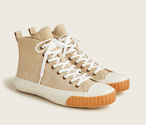 J.CREW HIGH-TOP SNEAKERS Item BE439 