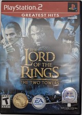 Lord of the Rings: The Two Towers Greatest Hits PS2 CIB Tested and Working