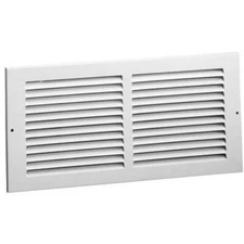 Hart & Cooley 43374 Steel Return Air Filter Grille 30 Inch x 10 Inch White