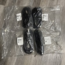 Lot of 4 Cisco 72-2105-01 12ft 3-Prong 12/3C Heavy Duty 16A 250V AC Power Cords