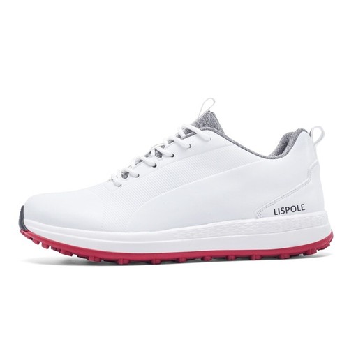 Golfschuhe Herren Spikeless Wasserdicht Golfschuhe Atmungsaktiv Rutschfest Sneaker  - Bild 13 von 24
