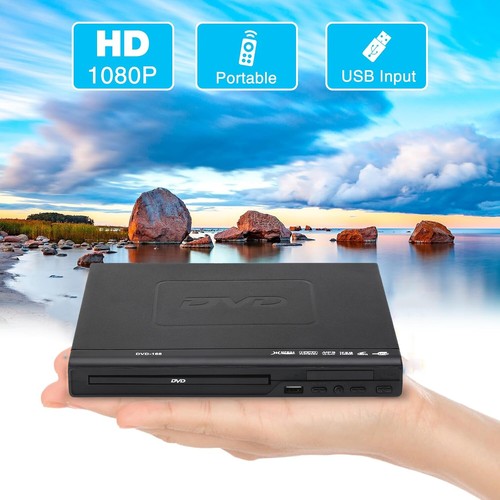 Tragbarer DVD Player CD VCD USB SVCD Player DVD Videoplayer mit Fernbedienung - Afbeelding 6 van 12