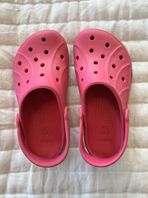 Crocs Classic Clog Pink Shoe Kids Sz J2