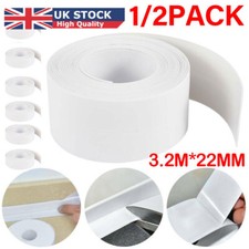 2Pack Self-Adhesive Bath Sealant Strip Flexible Caulk Seal Tape Waterproof UK