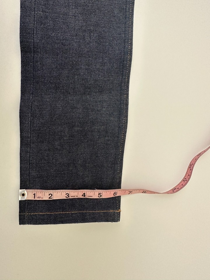 NWT A.P.C. Petit Standard Jeans Droit Etroit Selvedge Blue Size 26 x 33