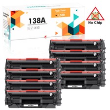  NO CHIP 8x W1380A Toner Compatible With HP LaserJet Pro 3001dw 3001fdw 3101fdw
