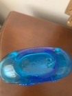 Beautiful Rare Flask Deep Aqua Blue color MINT condition — photo 6