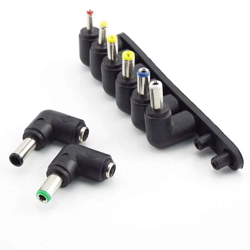 Adaptateur secteur universel 5,5 mm x 2,1 mm DC femme mâle prise secteur embouts connecteur - Photo 3/15