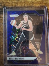 2024 WNBA Prizm Megan Gustafson Blue Velocity Prizm #78 Las Vegas Aces