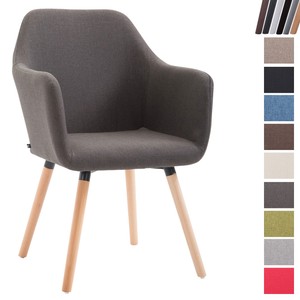Chaise De Salle à Manger Picard V2 Tissu Pied En Bois Chaise Design