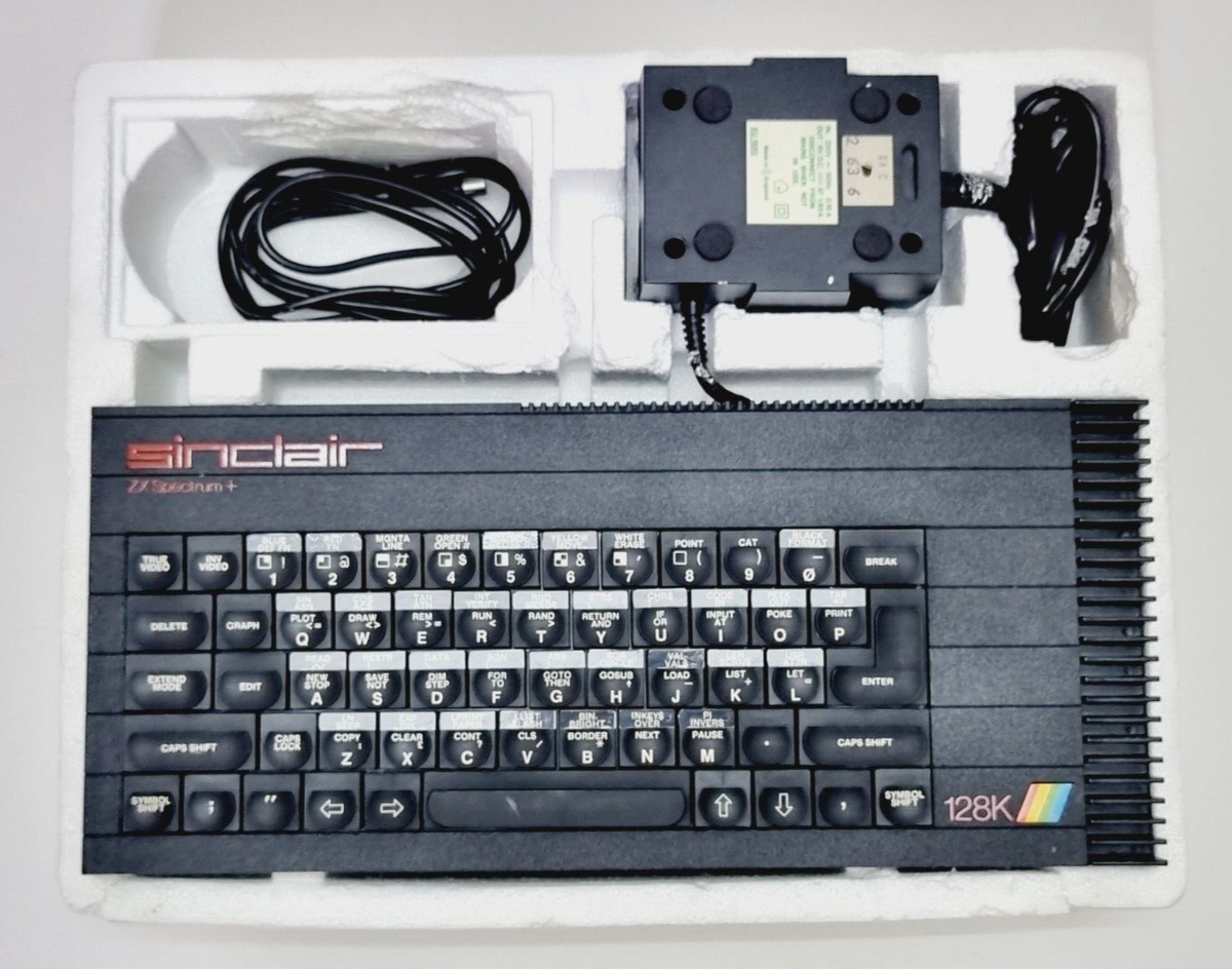 Vintage SINCLAIR ZX Spectrum 128K Personal Toastrack Vintage SINCLAIR ZX Spectrum 128K Personal Toastrack