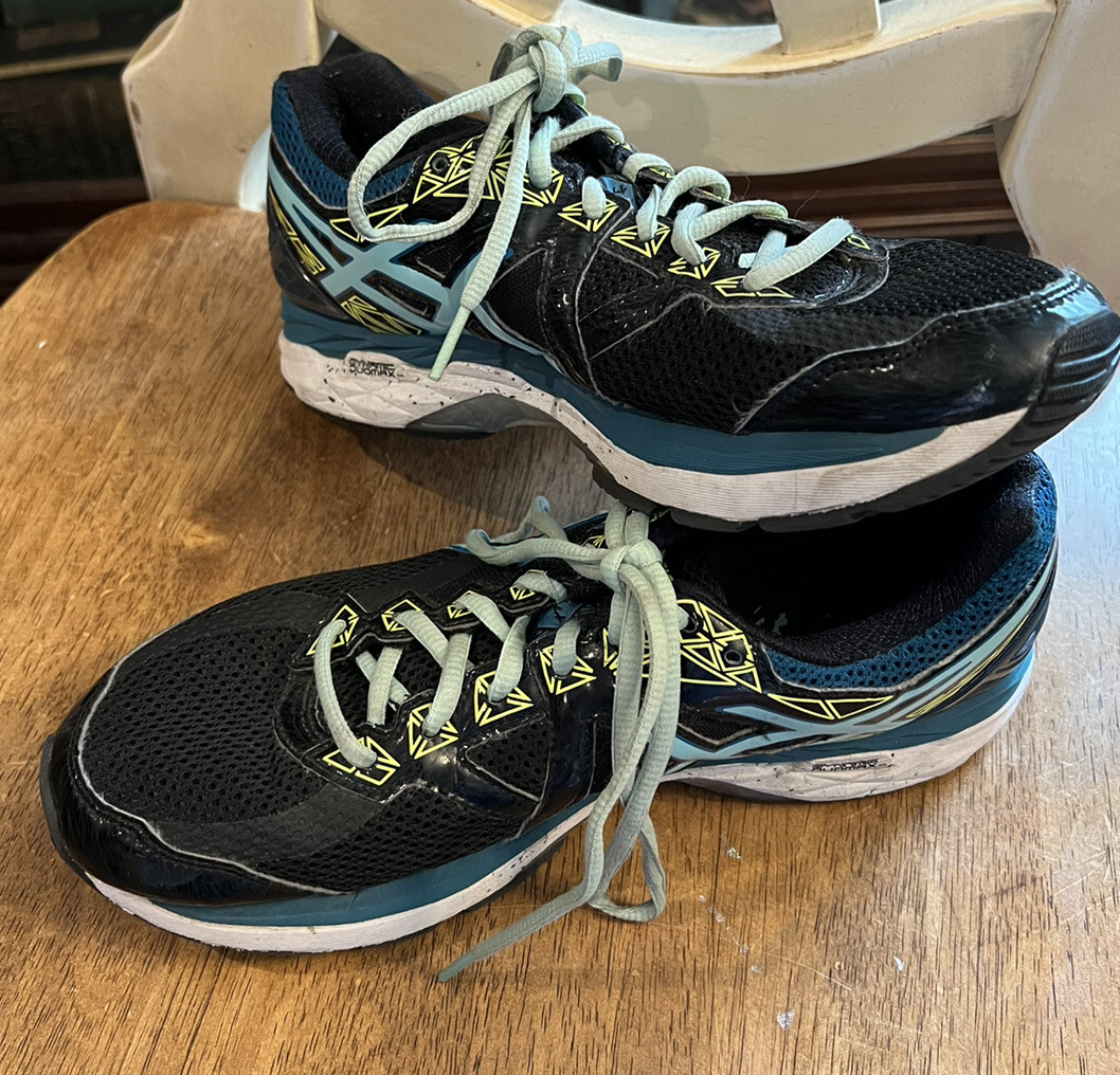 ASICS GT-2000 Dynamic Duomax Black Teal Blue Women's Size