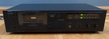 Yamaha KX-130 Natural Sound Stereo Cassette Tape Deck Black Parts Only READ