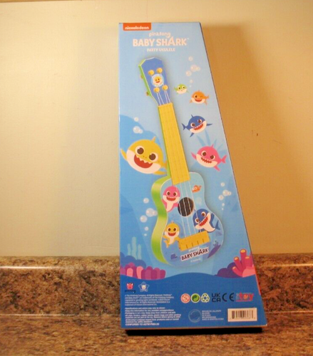 Baby Shark Party Ukulele 16" Gitarre Musikinstrument NEU - Bild 3 von 4
