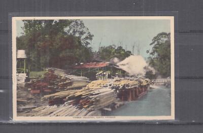 NEW SOUTH WALES, COFFS HARBOUR, TIMBER INDUSTRY, c1930 ppc., unused.