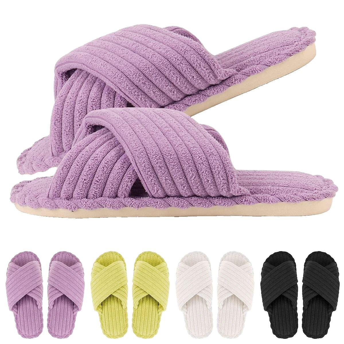 Rubber Women's Slippers 6 US Shoe