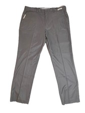 Perry Ellis Portfolio Men's Modern-Fit Stretch Dress Pants Alloy Gray 38x32 NWT