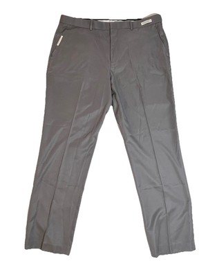 Perry Ellis Portfolio Men's Modern-Fit Stretch Dress Pants Alloy Gray 38x32  NWT | eBay