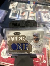 2024 Topps Tier One #T1RD-DS Dansby Swanson Die-Cut Relics /10 Cubs Sick Patch!