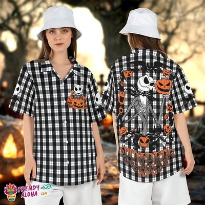 Pumpkin King Jack Skellington Halloween Nightmare Before Xmas Top