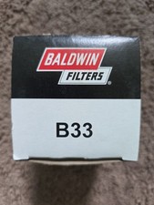 Baldwin Filters B33 Oil Filter, Spin-On, Full-Flow