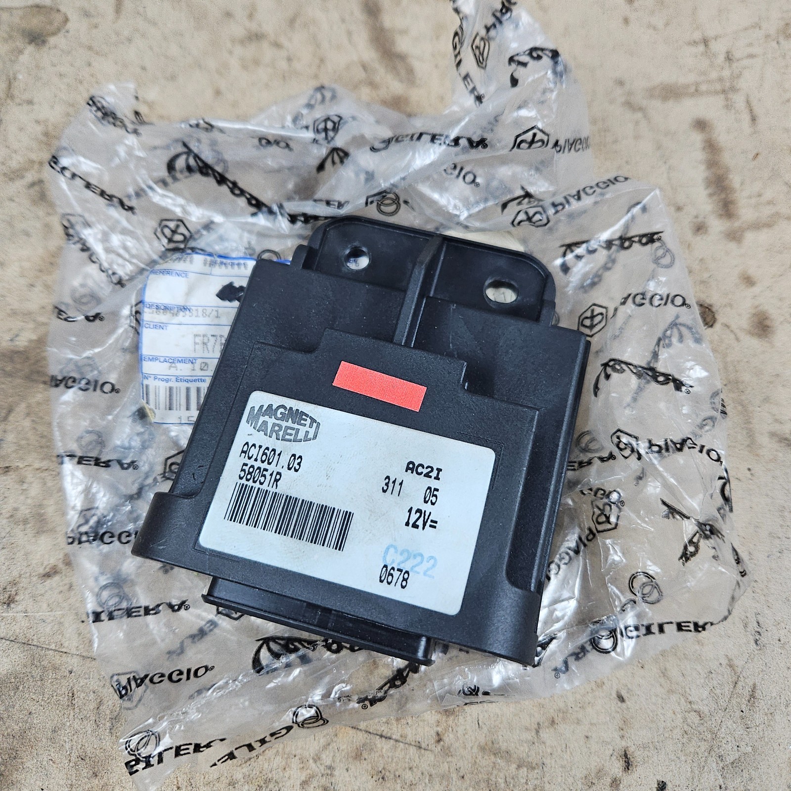 Boîtier CDI Piaggio 125 résout les problèmes de démarrage sur Vespa GTS