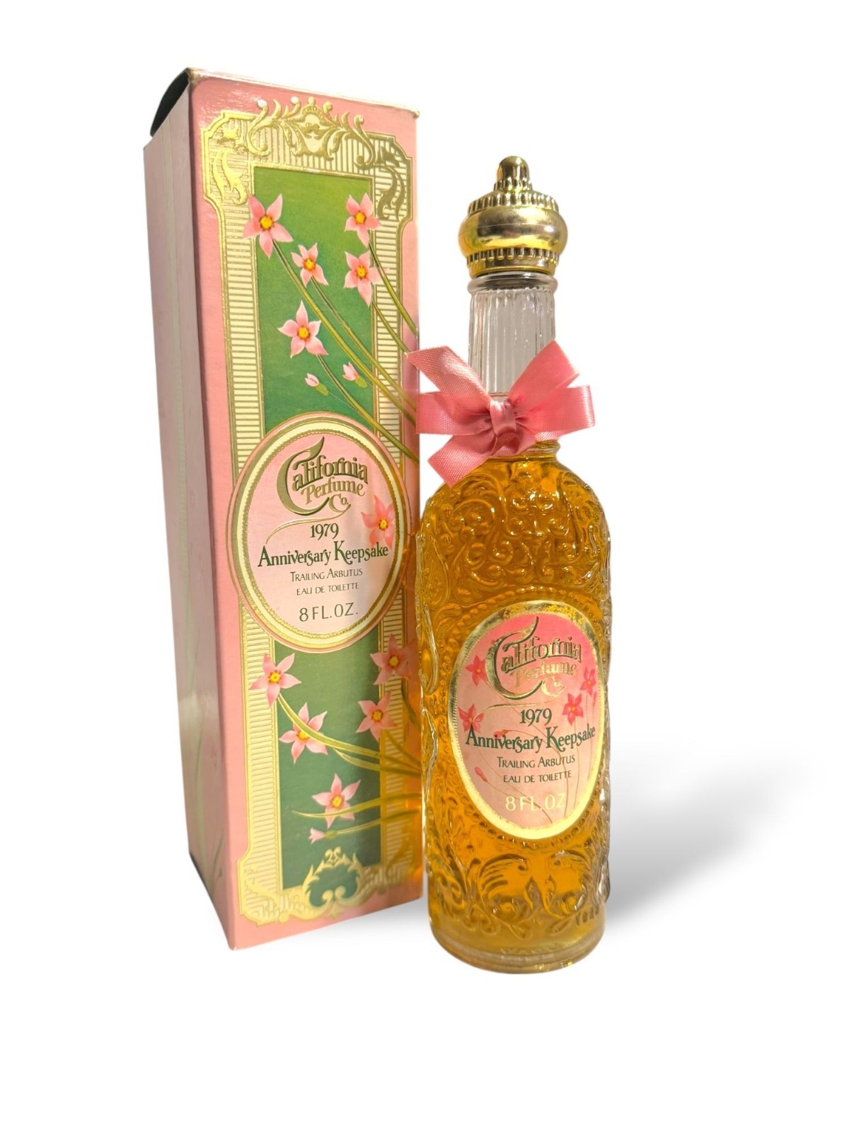 Avon California Perfume Co 1979 Anniversary Trailing Arbutus Eau De Toilette