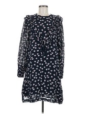 Ganni Women Black Casual Dress 38 eur