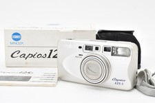 tested  MINT  Minolta Capios 125 S Silver Point  Shoot 35mm Camera From JAPAN