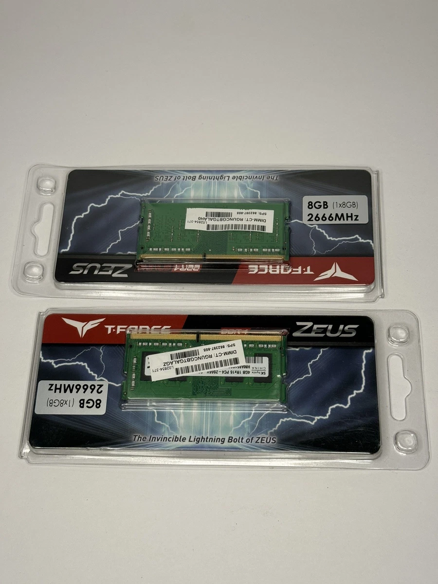 Team Group DDR4 SDRAM 8 GB Total Capacity Memory (RAM) for sale | eBay