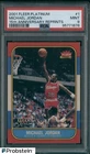 2001 Fleer Platinum 15th Anniversary Reprints #1 Michael Jordan HOF PSA 9 MINT