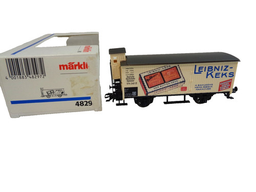Märklin H0 48297 Güterwagen mit Bremserwagen Leibniz-Kekse der DB in OVP HS787 | Condition: Gebraucht