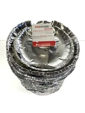 192 Pack Aluminum Foil Stove Coil Burner Covers 6.25 & 8 Inch Disposable Liners