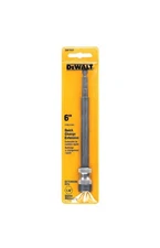 DeWalt DW1588 6" x 1/4" Heavy Duty Full Length Hex Shank Spade Bit Extension