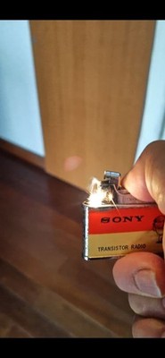 Sony Transistorradio Tonbandgerät Feuerzeug gebraucht