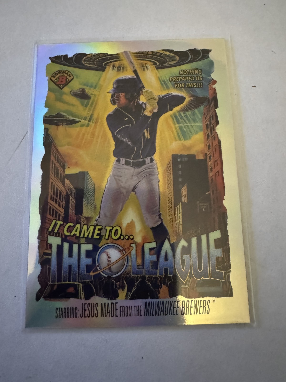 2025 BOWMAN CHROME IT CAME TO THE LEAGUE BASEBALL #IT-14 JESUS MADE